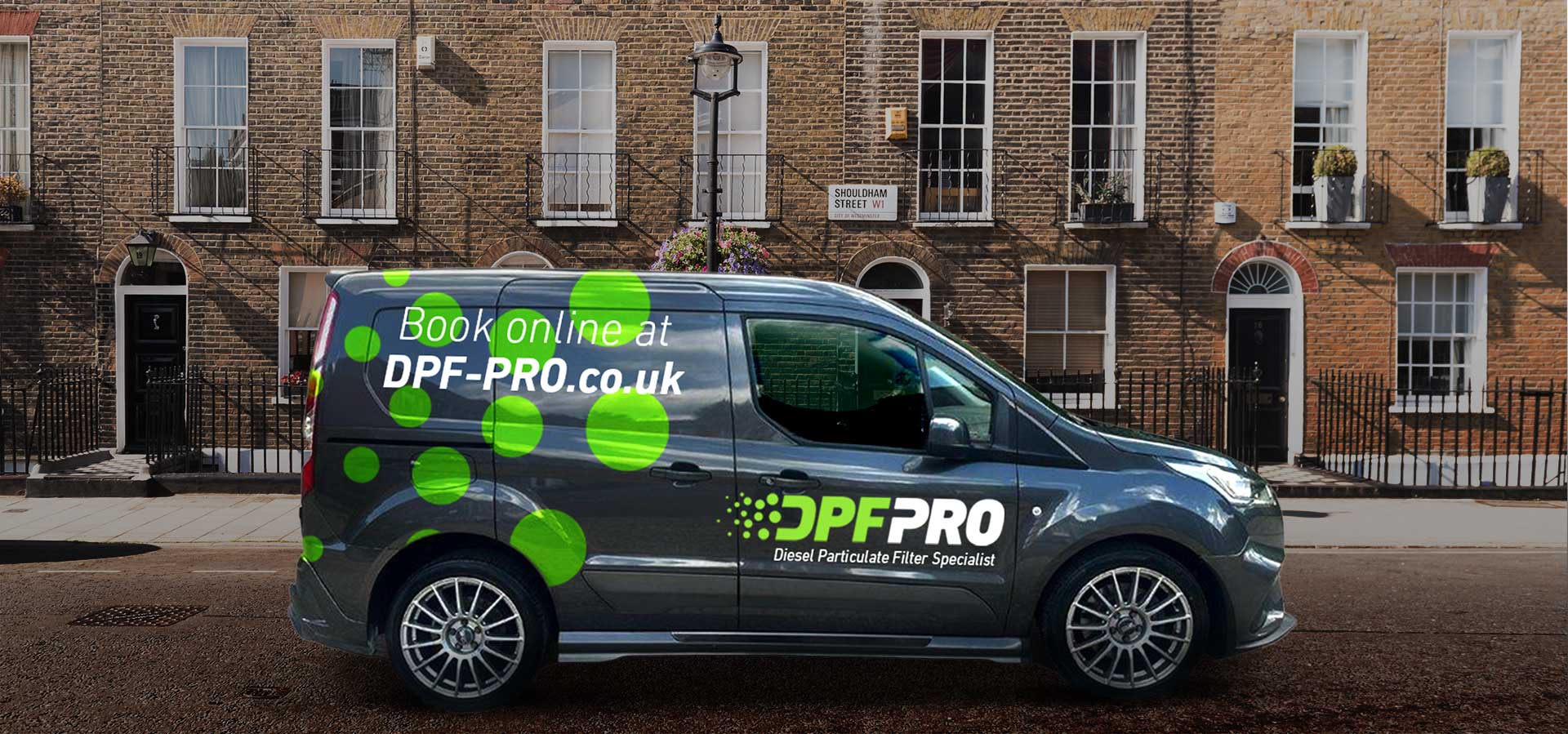 Image showing a dpf-pro mobile dpf cleaning repair van
